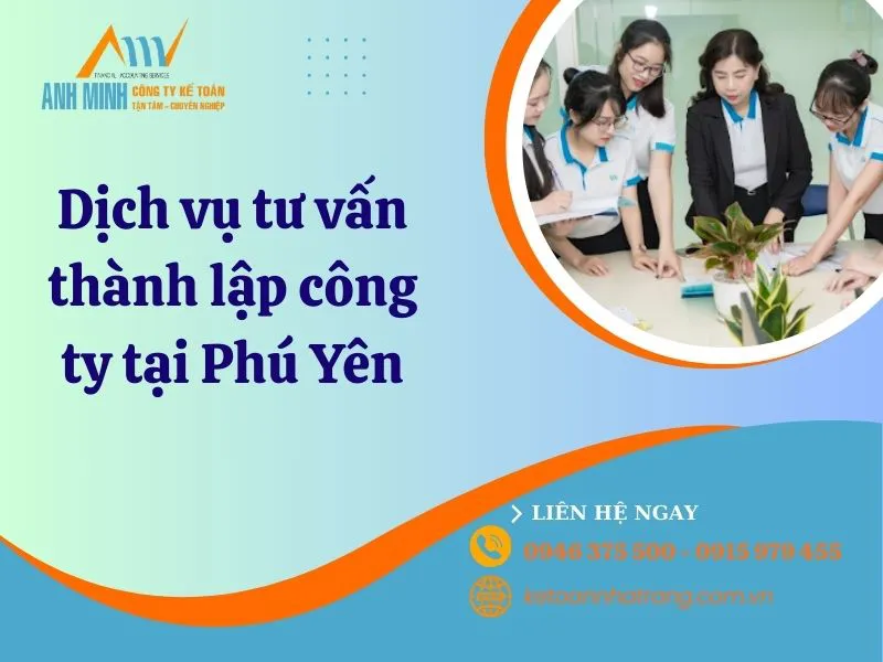 Dịch vụ tư vấn thành lập công ty tại Phú Yên (2025)