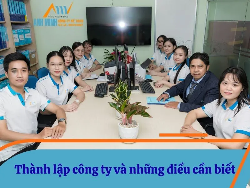 Thành lập công ty và những điều cần biết