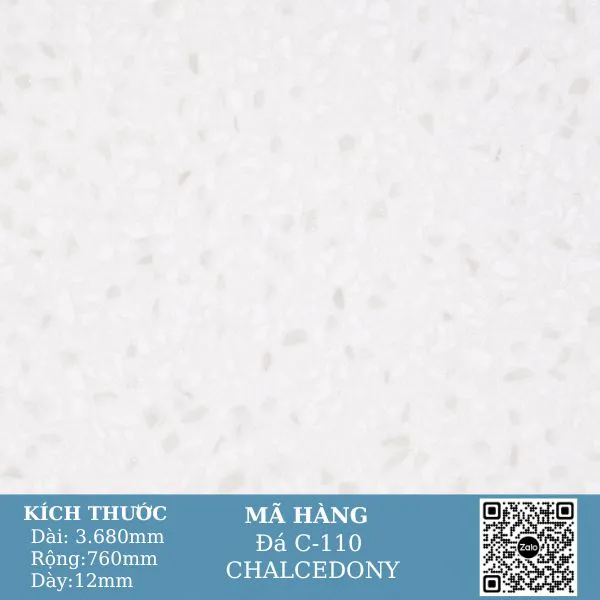 Đá Solid Surface C-110 CHALCEDONY