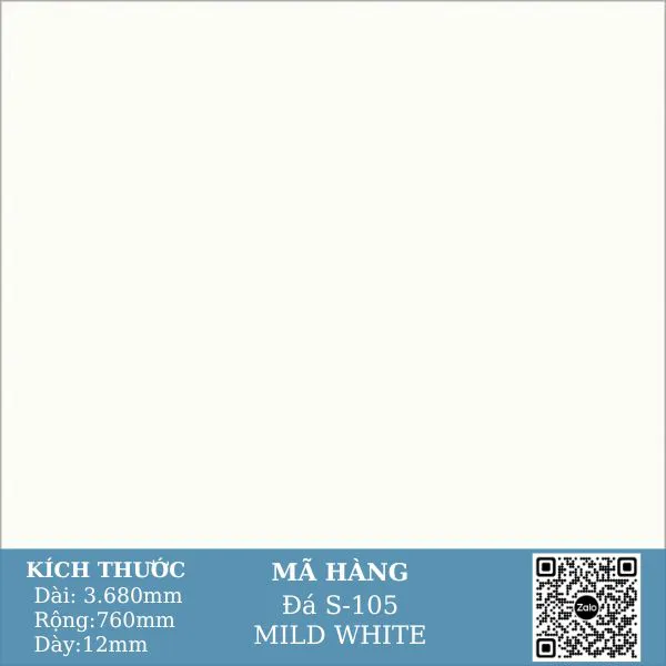 ĐÁ S-105 MILK WHITE