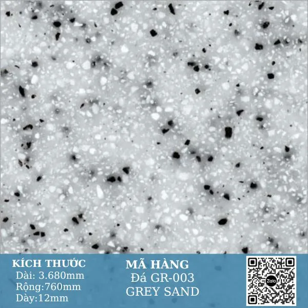 Solid Surface Stone GR-003 GREY SAND