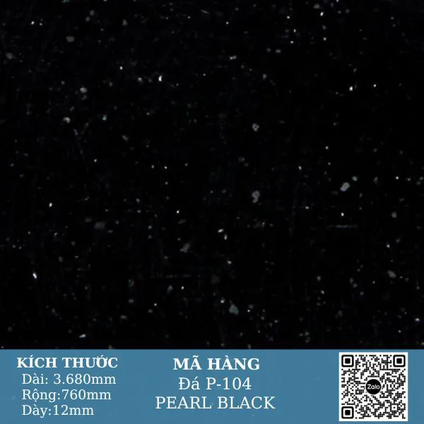 Solid Surface Stone P -104 PEAR BLACK