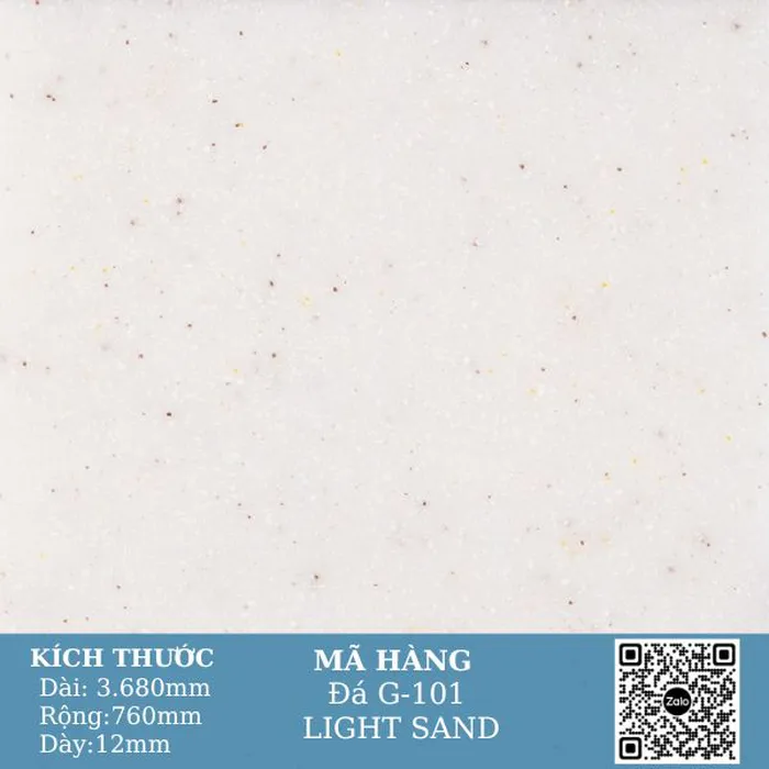 Solid Surface Stone G-101 LIGHT SAND