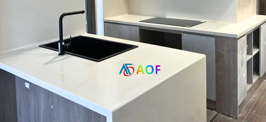Thi Công Bếp – Quầy đá Solid Surface Thanh Hóa, Nghệ An, Hà Tĩnh