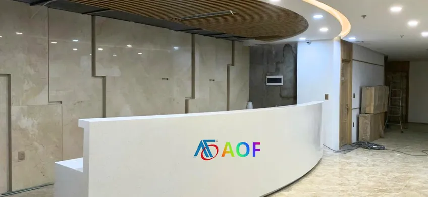 Thi Công Đá Solid Surface Ghép Nối Vô Hình Cho Dự Án Lớn Tại Đà Nẵng – Huế – Khánh Hòa