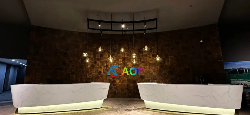 Tiêu Chuẩn Thi Công Đá nhân tạo Solid Surface Chống Thấm, Kháng Khuẩn Cho Toàn Bộ Nội Thất Văn Phòng, Khách Sạn Đã Áp Dụng Tại Hà Nội