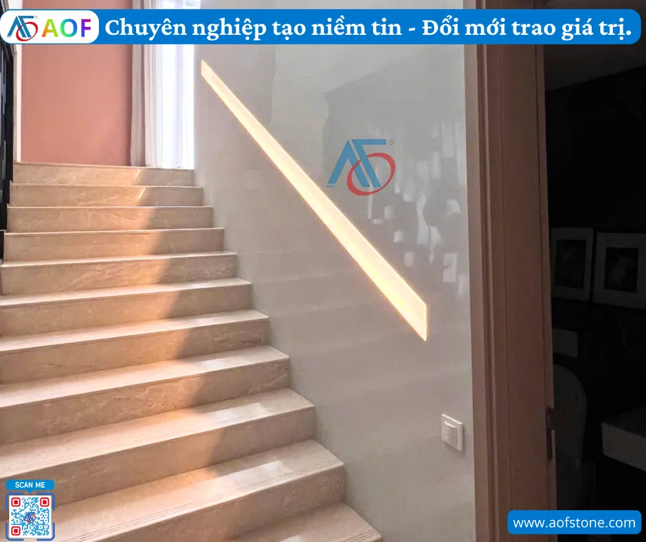 Vì sao Thái Nguyên lại chọn solid surface cho cầu thang không mối nối?