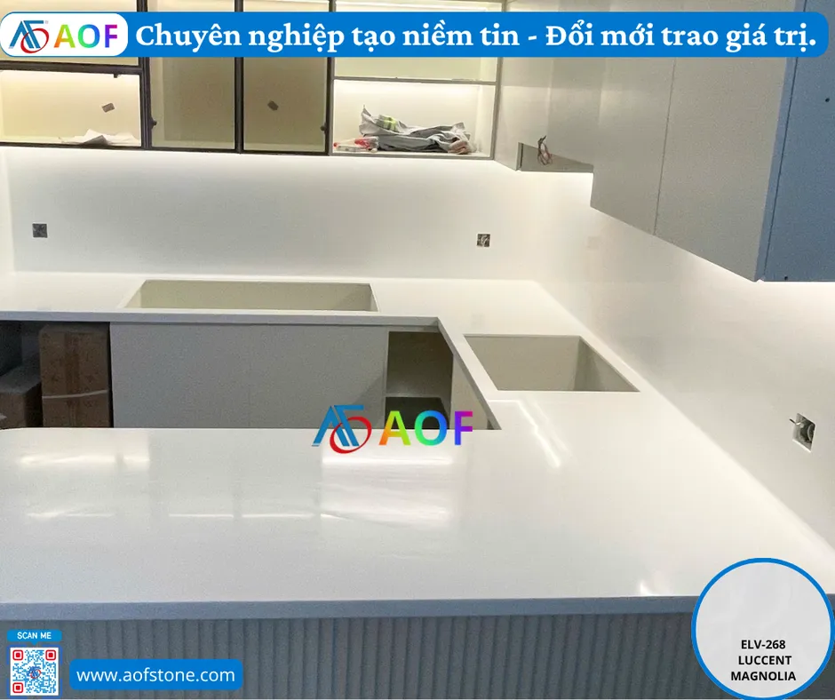 Những lưu ý quan trọng khi chọn đá solid surface cho bếp tại Quảng Nam
