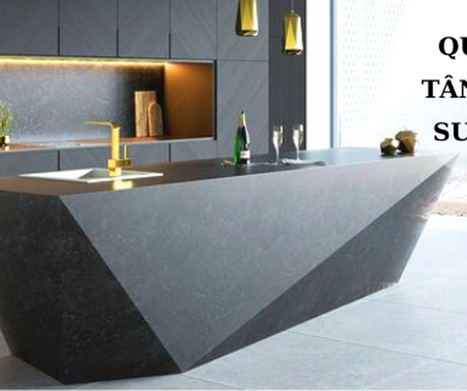 Nhật ký thi công quầy bar solid surface chống thấm tại Đắk Nông