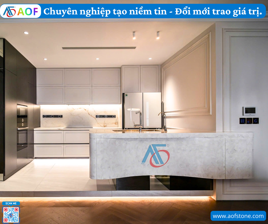 Solid Surface – Vật liệu khẳng định đẳng cấp trong căn hộ cao cấp