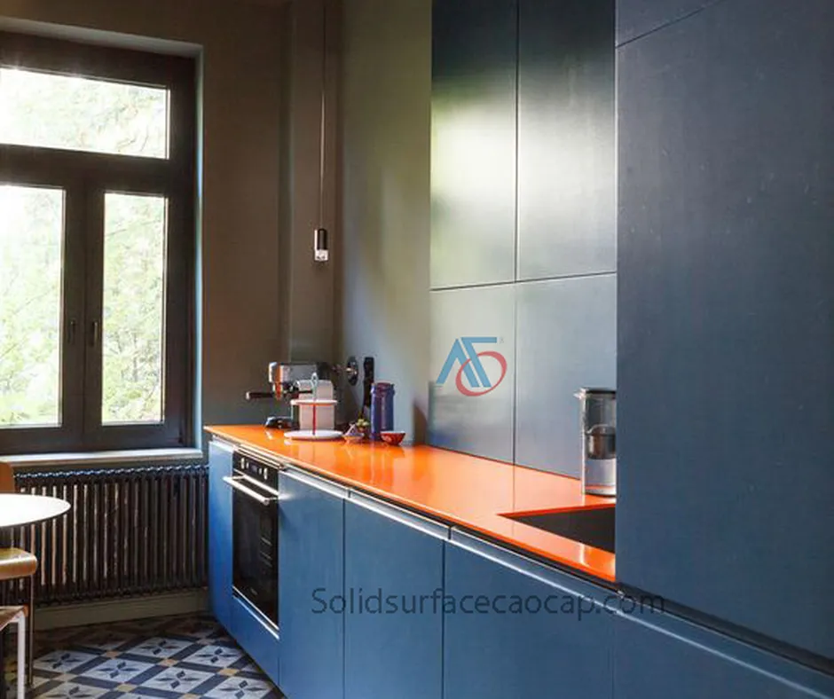 Top 10 các mẫu đá nhân tạo Solid Surface làm mặt bếp đẹp nhất hiện nay