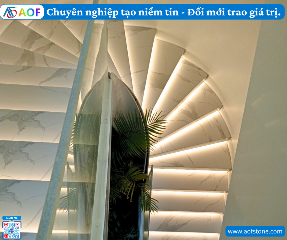 Mua cầu thang solid surface nguyên khối chống thấm ở đâu TPHCM