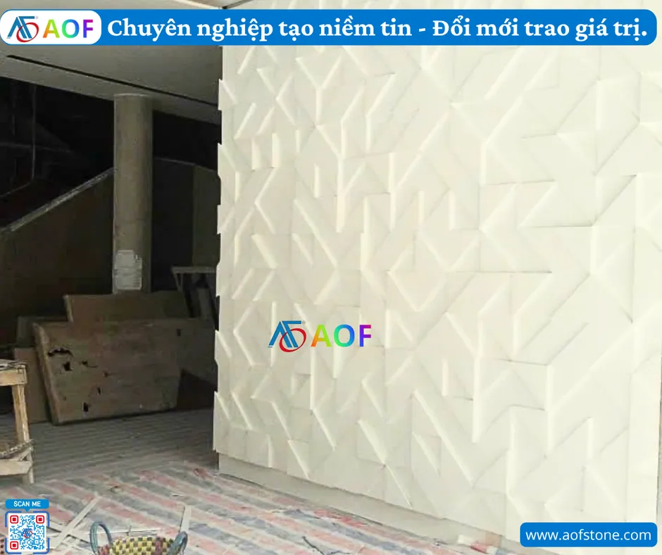 Báo Giá Thi Công Ốp Tường Đá Solid Surface Hà Nội