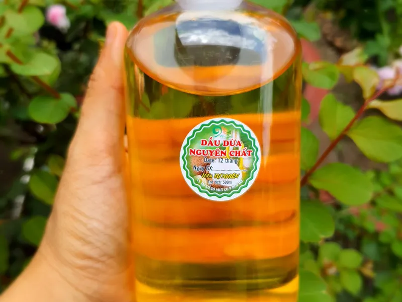 DẦU DỪA NGUYÊN CHẤT