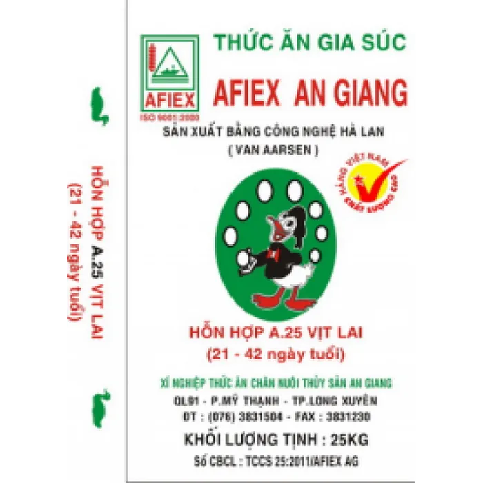 A25 (17% đạm) A25 (17% đạm)