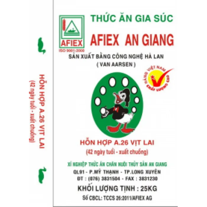 A26 (16% đạm) A26 (16% đạm)