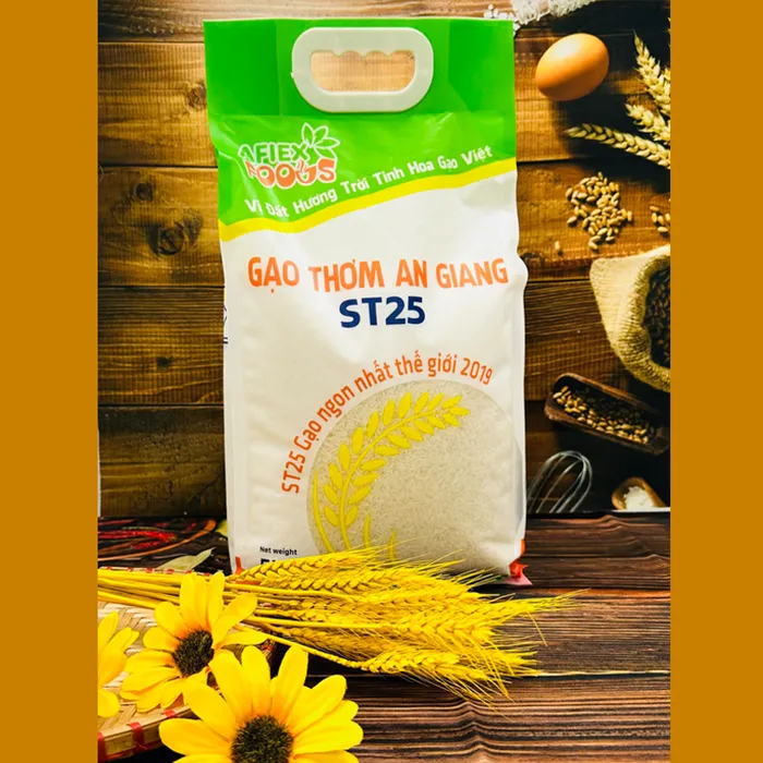 Gạo Thơm AN GIANG ST25 Gạo Thơm AN GIANG ST25