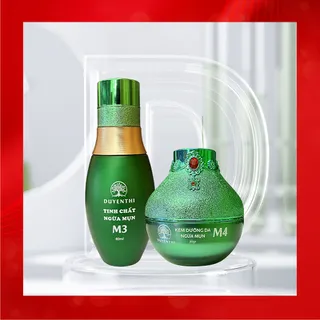 COMBO M3 - M4 NGỪA THÂM MỤN - TRẮNG DA - CHỐNG LÃO HOÁ