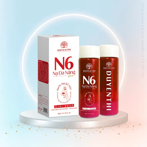 N6 - BỘT MẶT NẠ TRẮNG DA