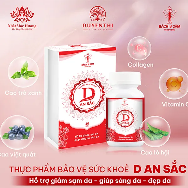 D-AN SẮC UỐNG GIẢM MỜ NÁM