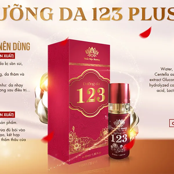DƯỠNG DA 123 PLUS 40ML (MẪU CŨ 2022)