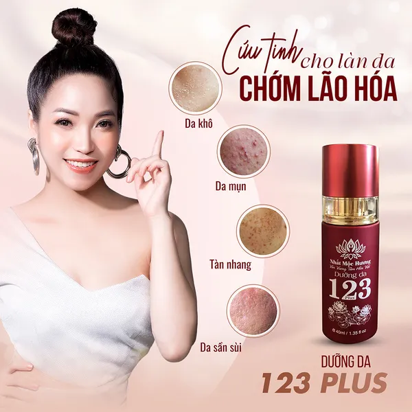DƯỠNG DA 123 PLUS 40ML (MẪU CŨ 2022)