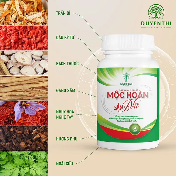 VIÊN UỐNG PHỤ KHOA MỘC HOÀN NỮ