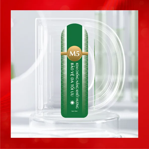 M5 - KEM CHỐNG NẮNG NGỪA MỤN KHIẾT HƯƠNG - 50ML