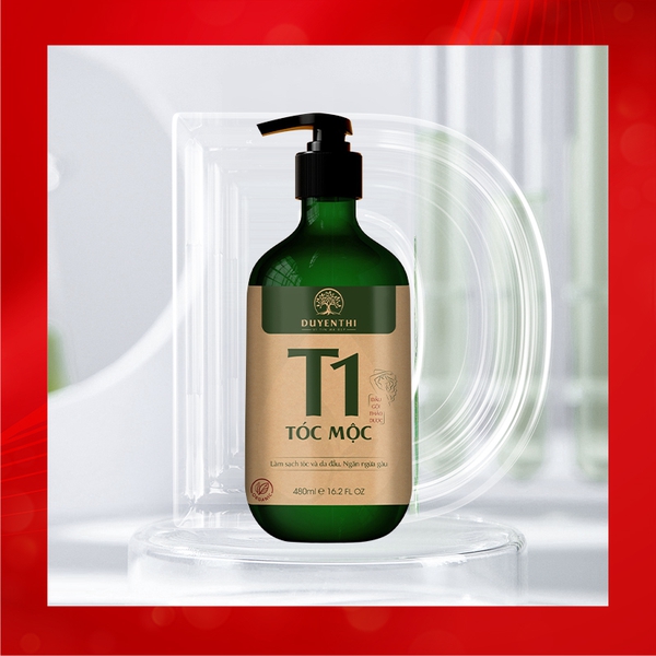 T1 - Dầu gội Thảo Dược Tóc Mộc (480ML)