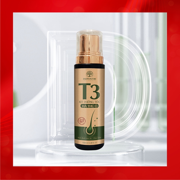 T3 - Tinh chất xịt mọc tóc Hà Thủ Ô (100ML)
