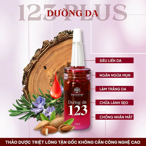 DƯỠNG DA 123 PLUS 10ML
