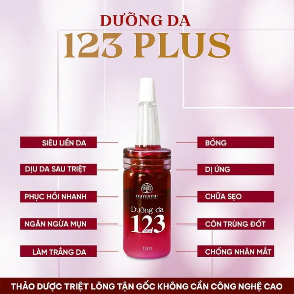 DƯỠNG DA 123 PLUS 10ML