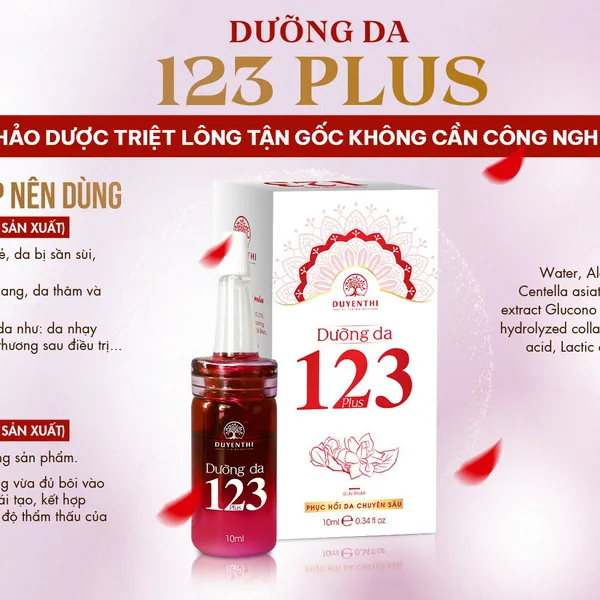 DƯỠNG DA 123 PLUS 10ML
