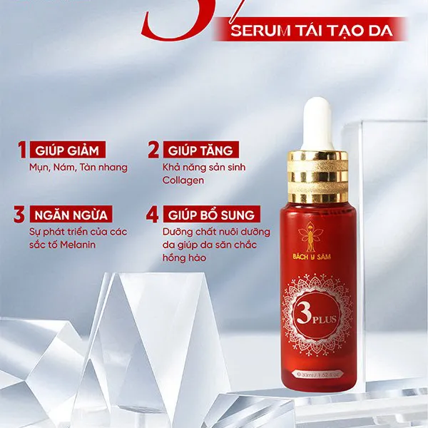 03 PLUS - NUÔI DA TỪ GỐC 30ML