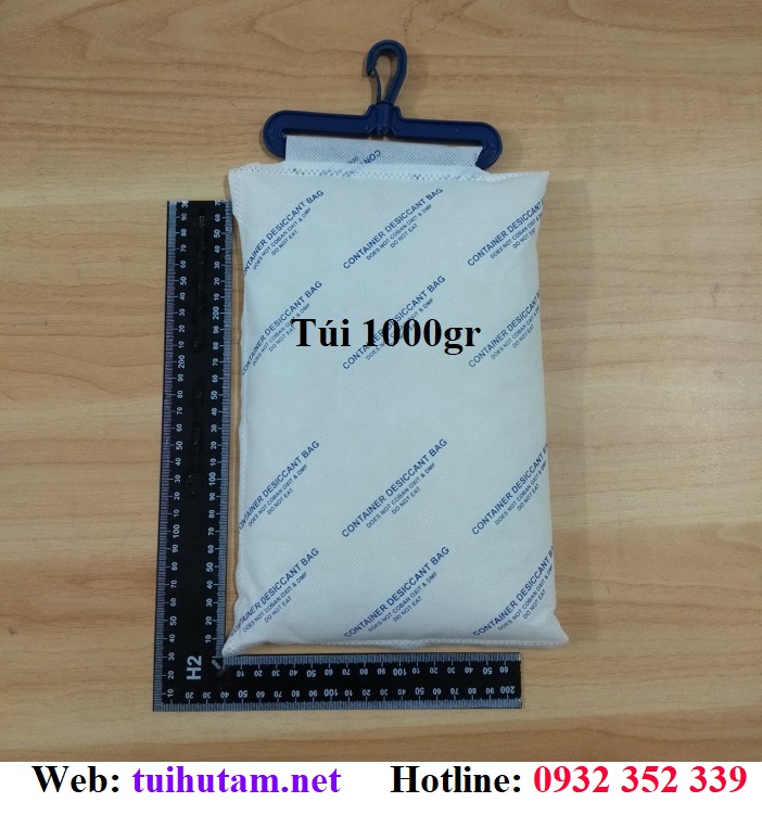 Túi chống ẩm container 1 túi/kg Túi chống ẩm container 1 túi/kg