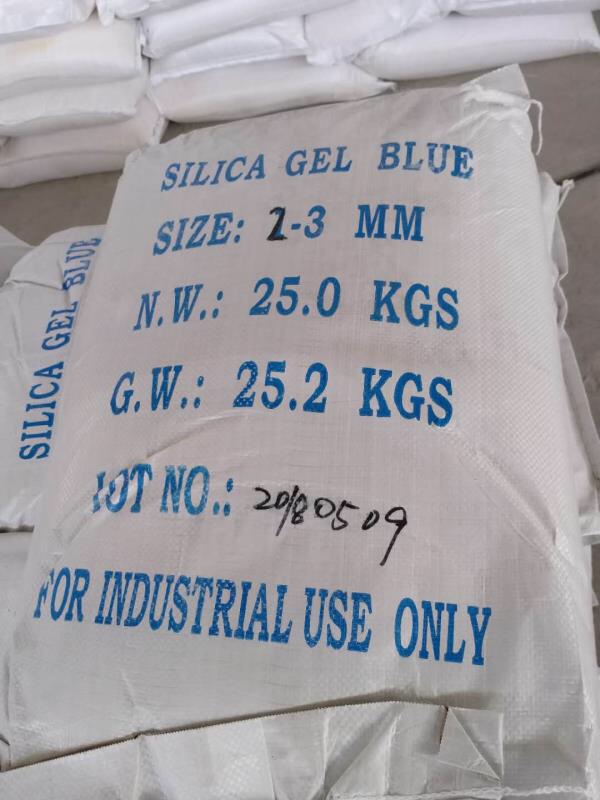 Hạt hút ẩm silica gel Xanh- bao 25kg