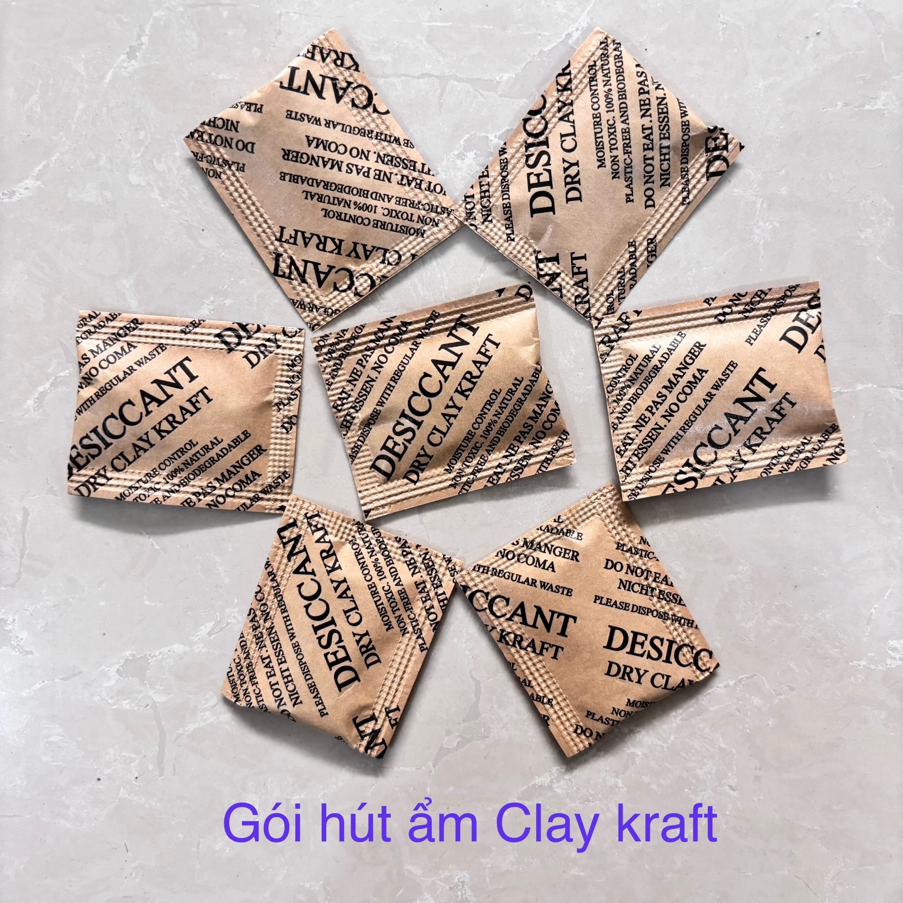 Túi hút ẩm Clay Kraft