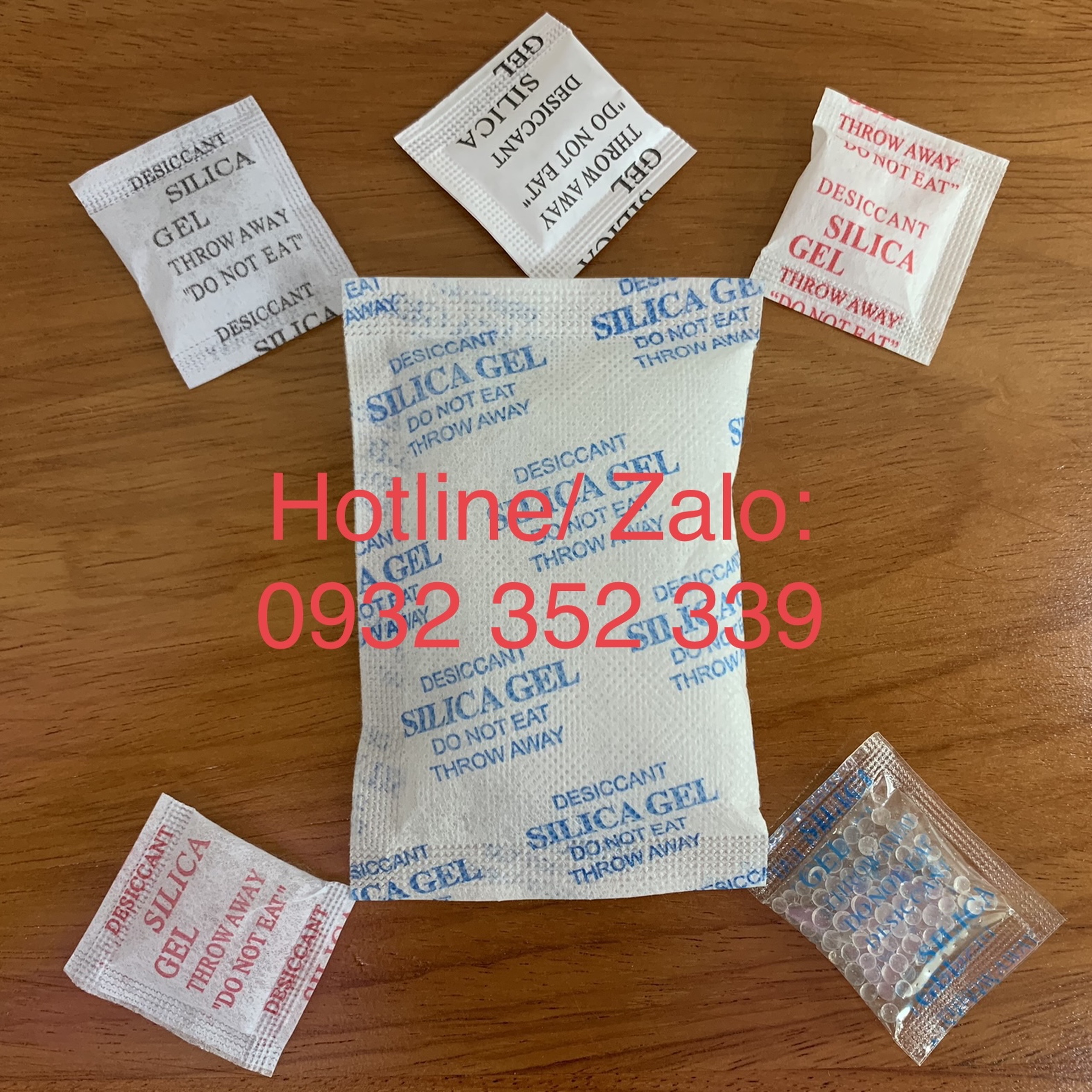 Túi hút ẩm Silica gel Túi hút ẩm Silica gel