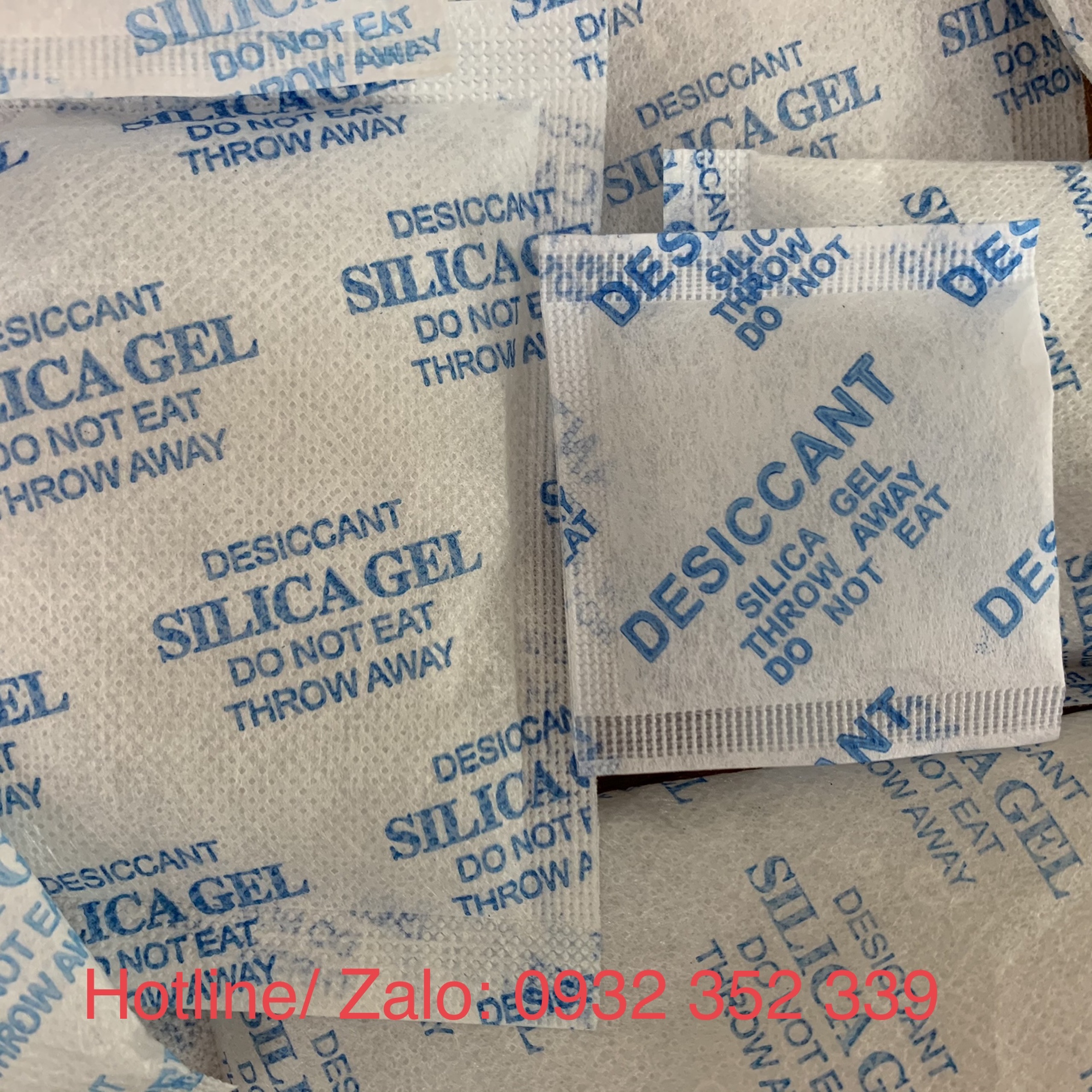 Gói hút ẩm Silica gel Gói hút ẩm Silica gel