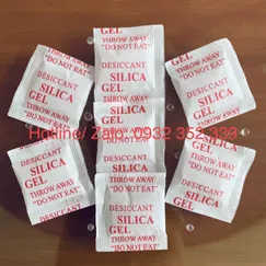 GÓI HÚT ẨM SILICA GEL 1,1 GR- NHỎ