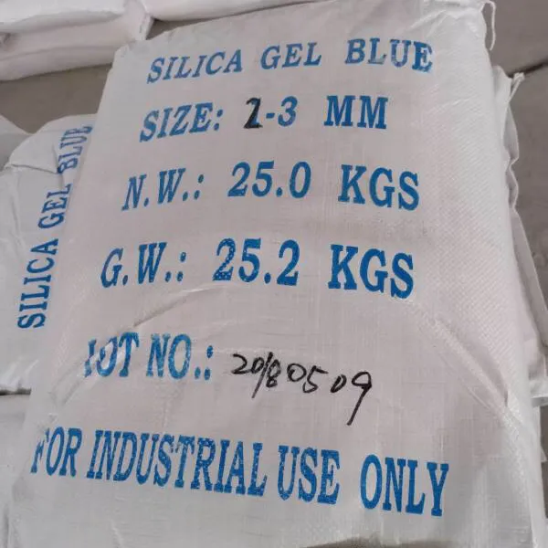 Hạt hút ẩm silica gel Xanh- bao 25kg