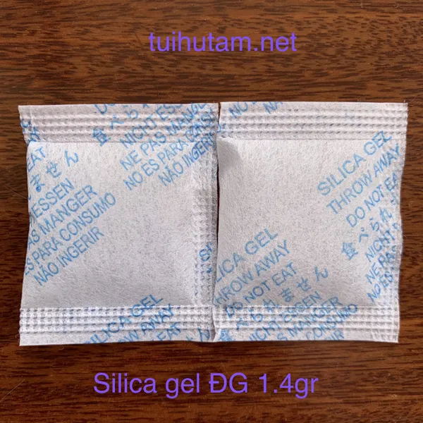 HẠT HÚT ẨM SILICA GEL đóng gói 1,4gr