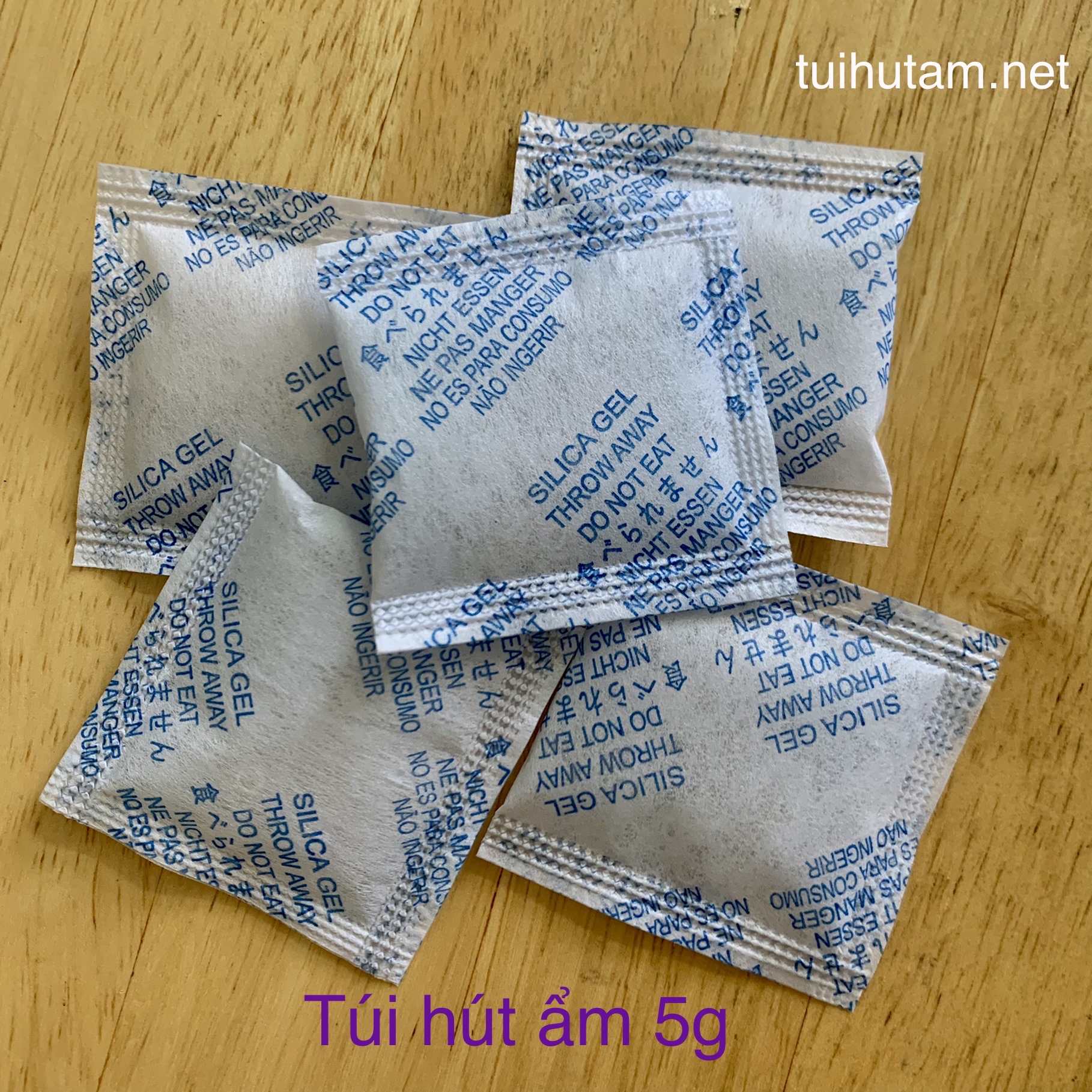 Túi hút ẩm Silicagel 5g VKD 6nn