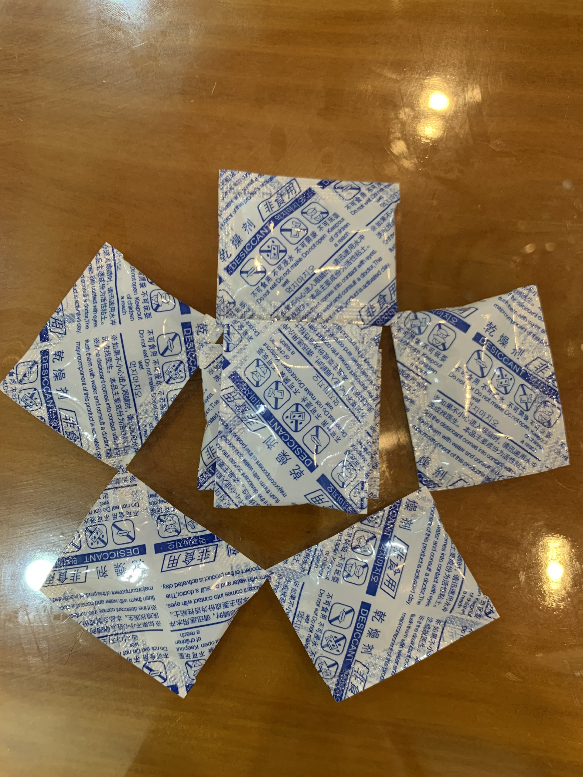 Túi hút ẩm Silica gel Túi hút ẩm Silica gel