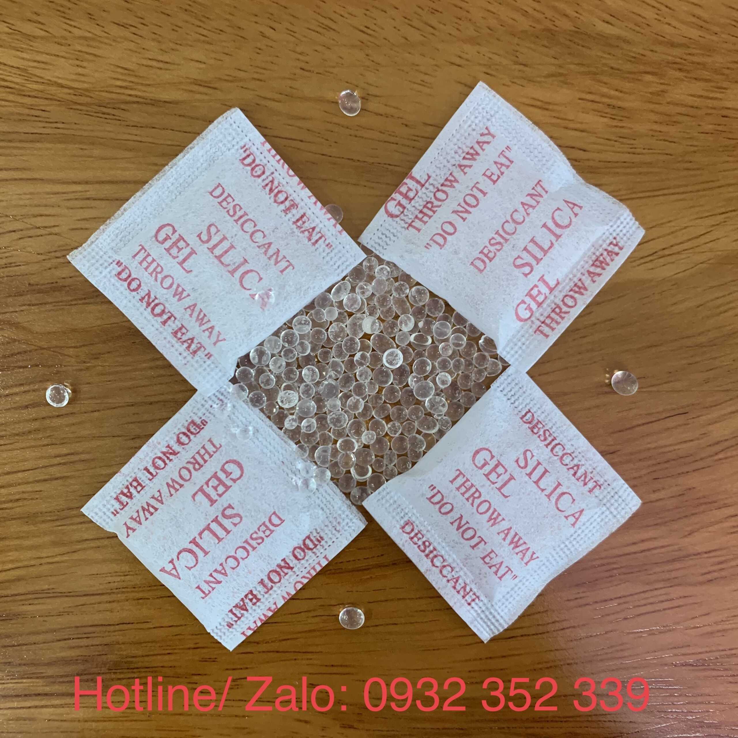 Túi hút ẩm Silciagel 1,1,gr Túi hút ẩm Silciagel 1,1,gr
