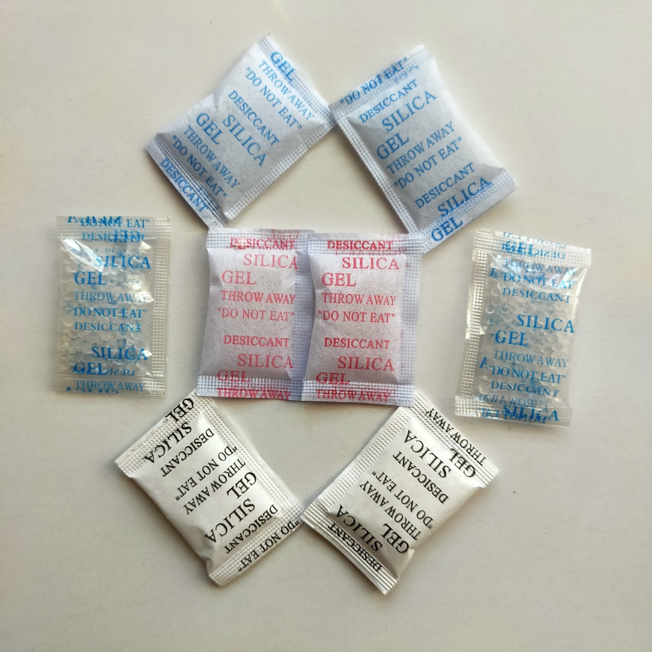 Túi Silica gel 1,1gr-3gr Túi Silica gel 1,1gr-3gr