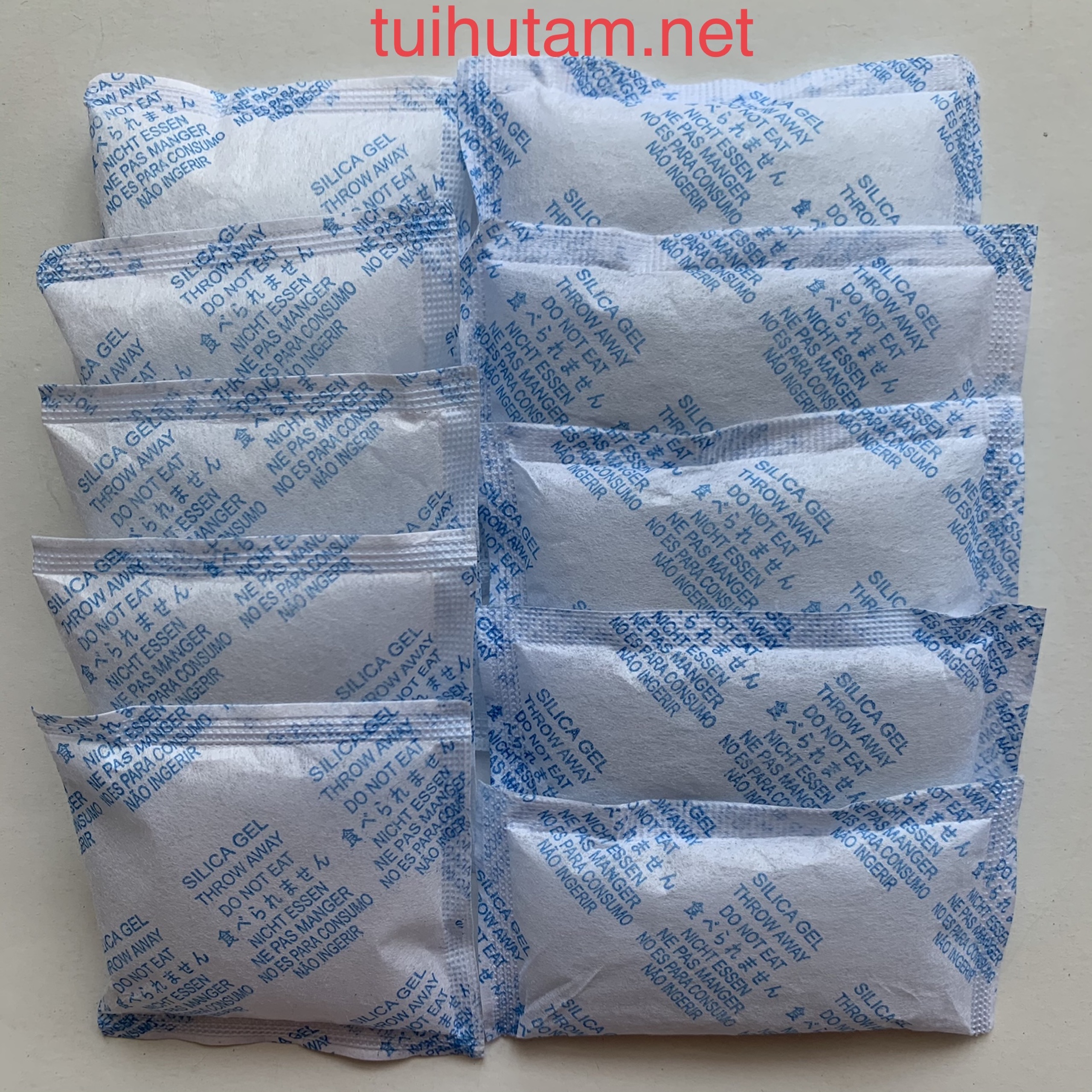Túi hút ẩm Silica gel Túi hút ẩm Silica gel