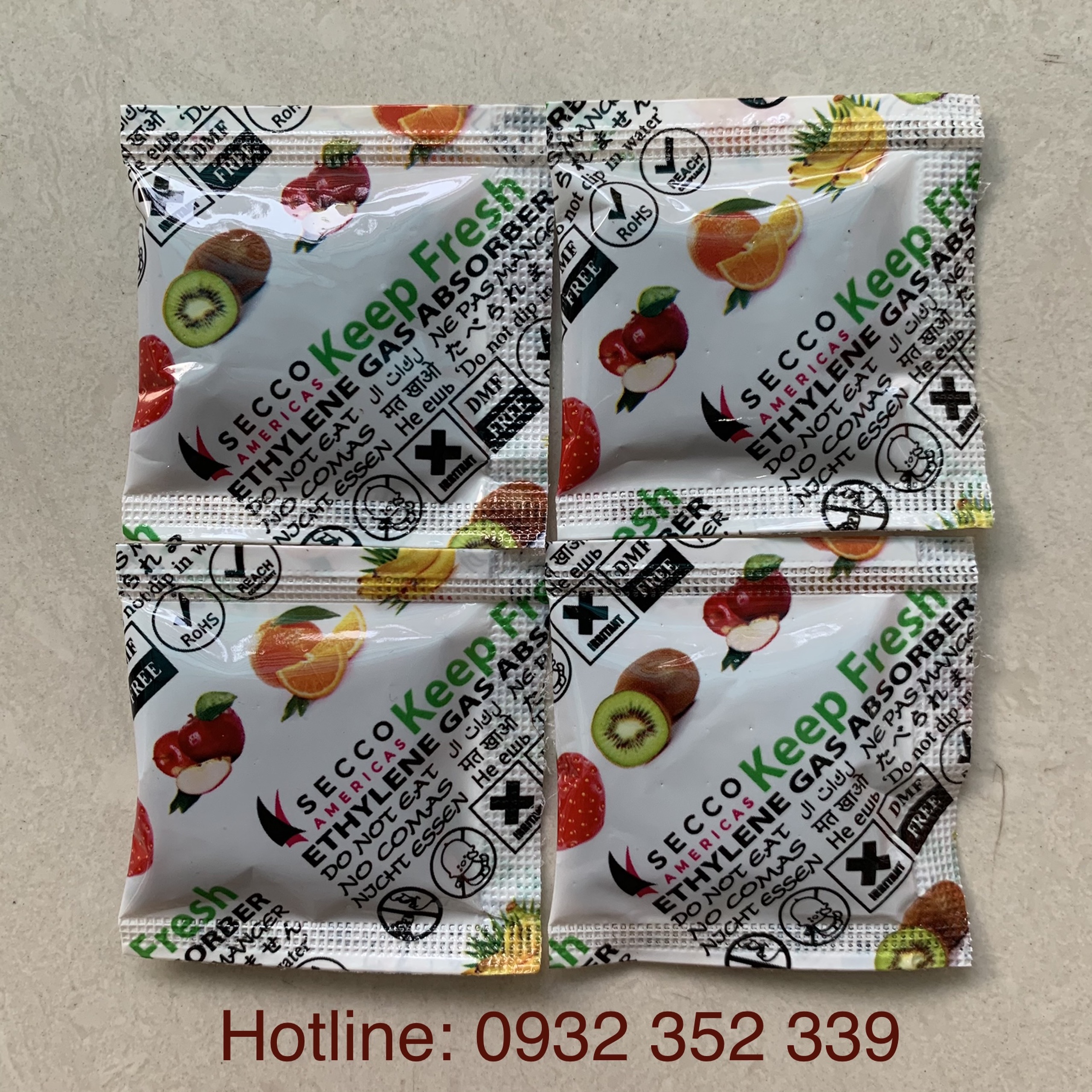 Túi hút khí Ethylene Túi hút khí Ethylene