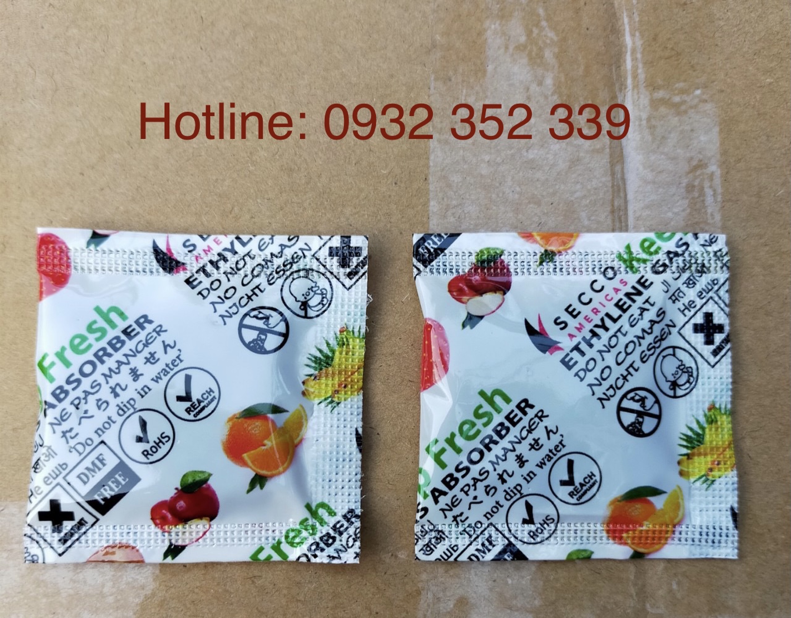 Túi hút khí Ethylene Túi hút khí Ethylene