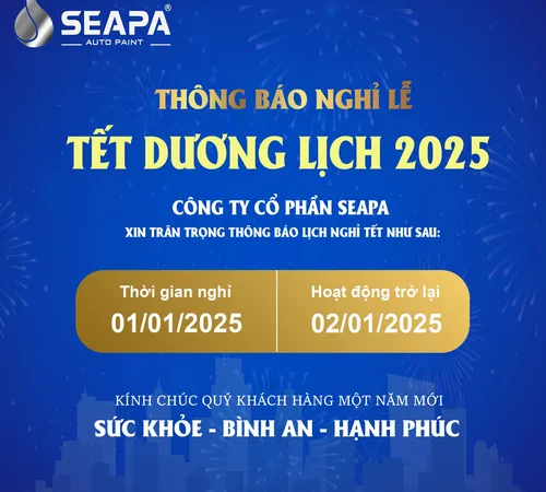 THÔNG BÁO NGHỈ TẾT DƯƠNG LỊCH 2025